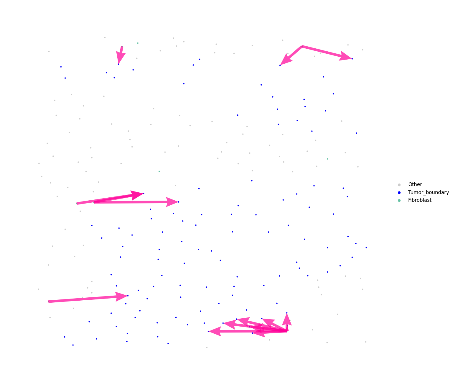 THBS2 signaling velocity (zoomed)